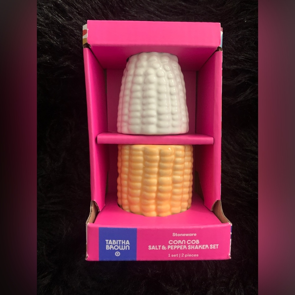 TABITHA BROWN SALT AND PEPPER SHAKER SET